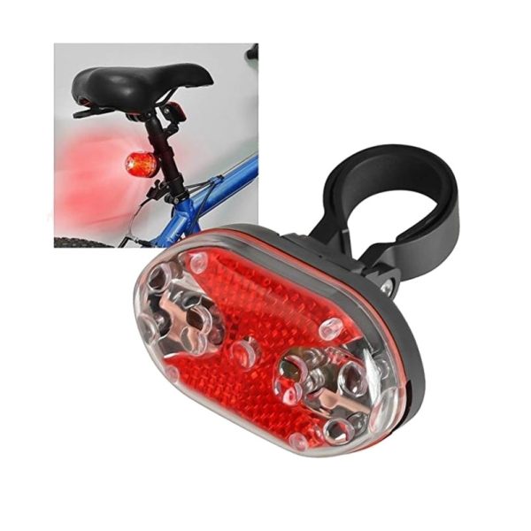 LUZ TRASERA PARA BICICLETA XC-748T 9 LED