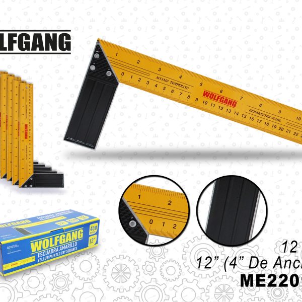 ESCUADRA 12" WOLFGANG